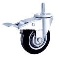 Industrial Rubber Brake Screw Casters